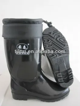 pvc winter boots for men's winter snow boot