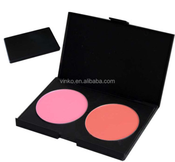 Palet 2-warna yang dapat disesuaikan untuk branding makeup label pribadi