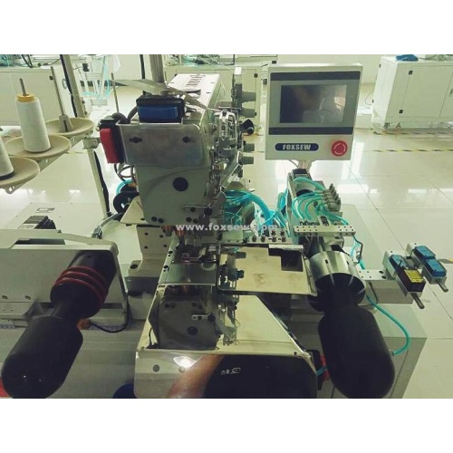 Ourlet inférieur tubulaire automatique pour point de recouvrement