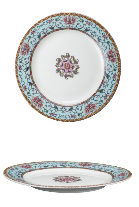 Court-style Enamel Tableware set