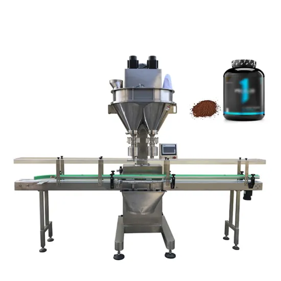 Automatic Powder Filling Machine for Dry Sachets, Milk, Cosmetics, and Chemicals