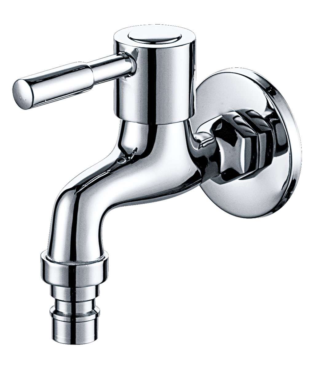 Faucet angle valve for indoor use