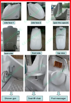 Sauna spa steam capsule / herb hydrotherapy spa capsule / ozone steam spa capsule