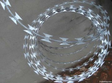 Hot Sale Safety Razor Barbed Wire For Fencing