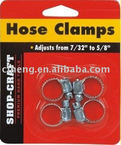 4 Pcs pakcing hose clamp / hose clip