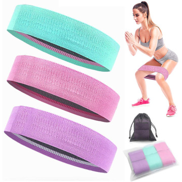 Wholesale Custom Logo Gym Fabric Resistance Bands