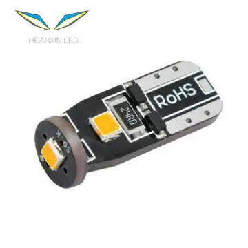 3SMD CANBUS White Amber LED Interior Wedge Side Light Bulbs 194 168