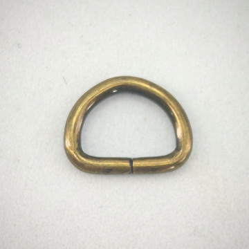 Multicolor Webbing Metal D-Ring Oval O-Ring Buckle Harness Steel D-Ring Metal Buckle