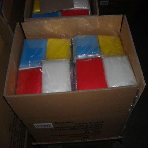 Custom Cheap Disposable PE Poncho carton package