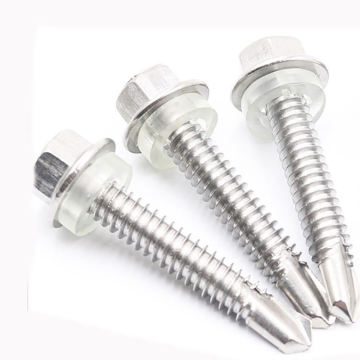 Bi-Metal Hex Washer Head Self Drilling Screw