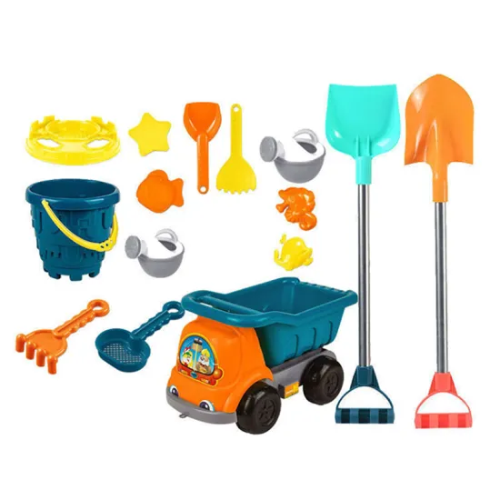 Kids Bucket and Shovel Set Outdoor Beach Toy Tool Kit