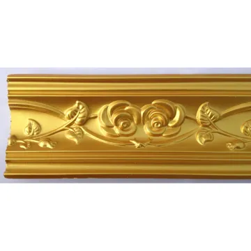 Wholesale Custom Gold Color 8ft PU Decorative Cornice Moulding in Malaysia