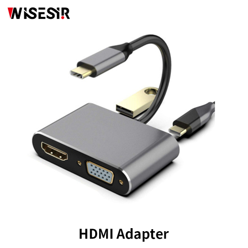 4 المنافذ HDMI VGA USB C 87W الطاقة