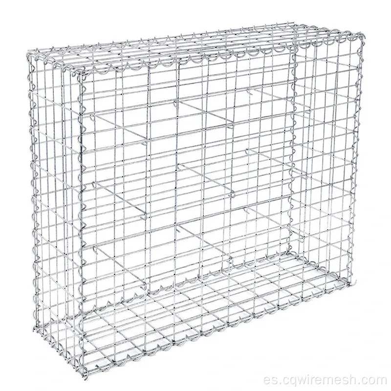 Caja de galvanizado soldado para la pared de retención