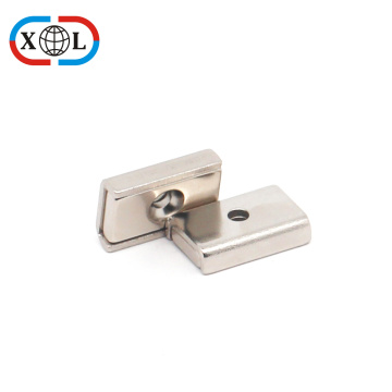 Super Strong Rectangular Neodymium Pot Magnet