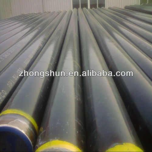 SSAW-API 5L X52 steel pipe/tube with 3PP coating