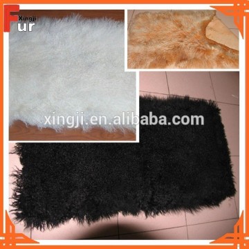 Long Hair Dyed tibet lamb fur plate