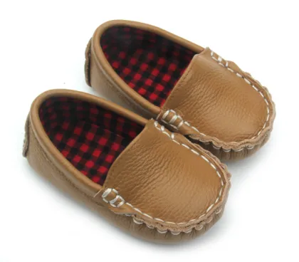 Genuine Leather Boat Baby Shoes Children Casual Shoes