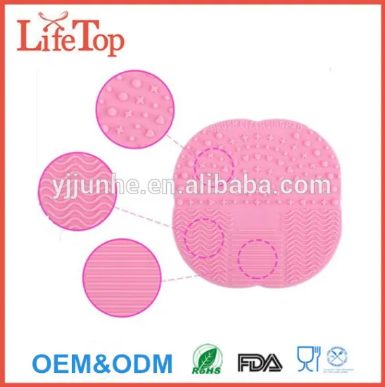 Cosmetic Brush Mini Washing Scrubber with Suction Cup