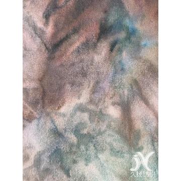 Brushed Tie Dye DTY Knit Fabric