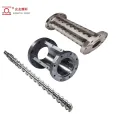 Mataas na pagganap na bimetallic screw at bariles para sa plastic extruder