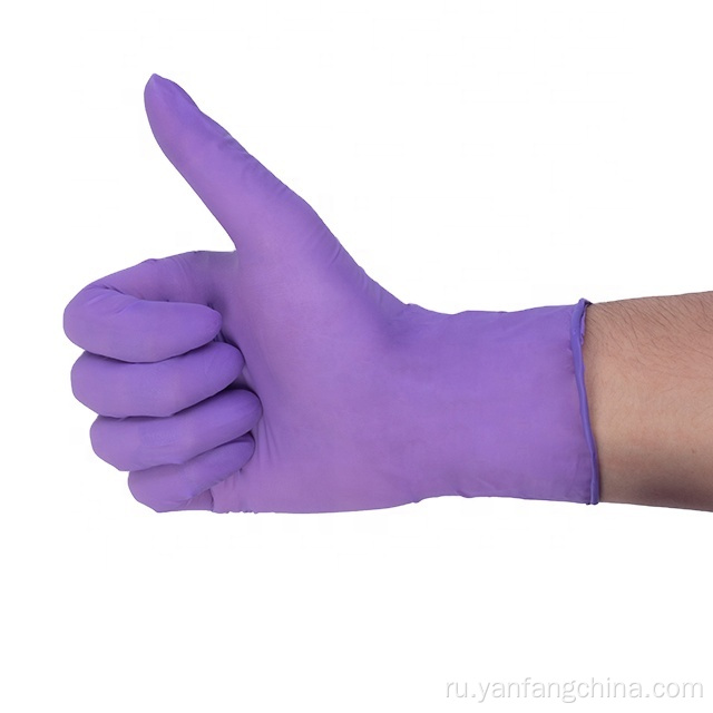 Бесплатный экзамен крупный нитрил -медицинский осмотр перчатки