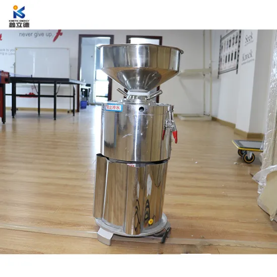 Commercial Small Capacity Peanut Butter Ginger Garlic Paste Making Machine