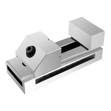 CNC 가공 센터를위한 1 인치 높은 정밀 QKG 빠른 움직임 플랫 마우스 클램프 그라인딩 테이블 vise