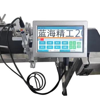 7 Inch Screen Online Inkjet Printer 12.7mm 25.4mm TIJ Date Coding Machine