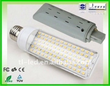 G24 LED Light PC shell(84SMD 5.5W 500LM) Eco friendly NO UV