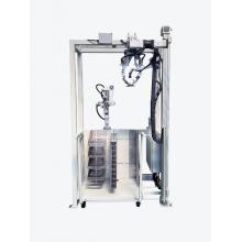 Automatic bag loading machine with strong stability