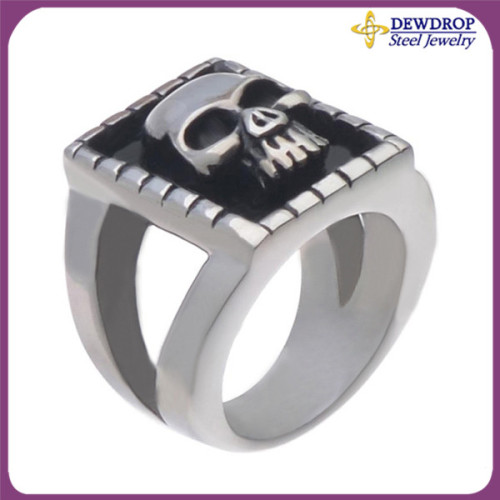 Popular Men Jewelry Finger Rings Skull Rings for Men