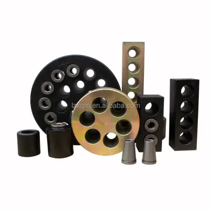 Prestressed Anchor Wedge and Plate for Post Tensioning Anchorage Head