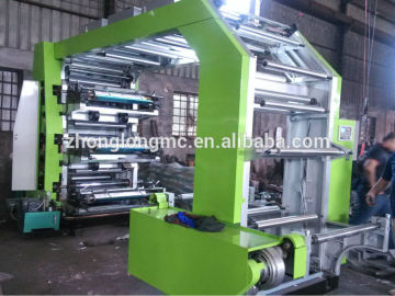 High precision ceramic anilox flexo printing machine