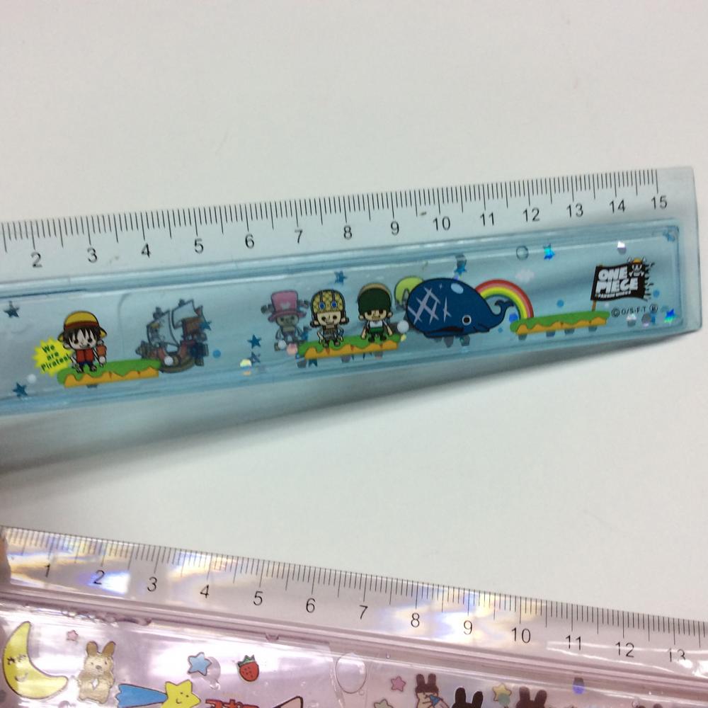 plastic cartoon liquid flow student ruler