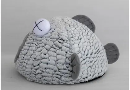 Big Eye Fish Solid Sponge Dog