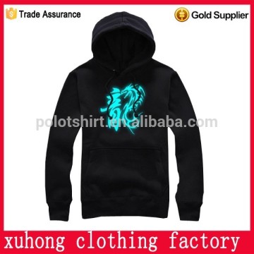 New arrivals 2015 mens fashion flashing led light hoodies clothing