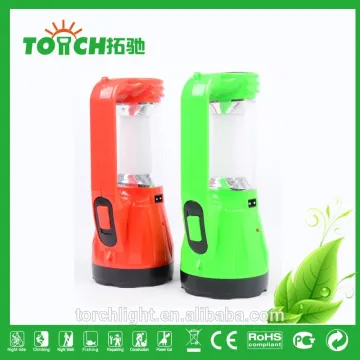 lantern camping light Solar Rechargeable LED Plastic colorful multifunctional With Charger Camping Light Lamps