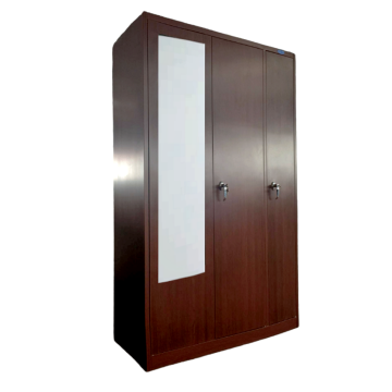 Godrej Design färgglada 3 dörr stål armoire