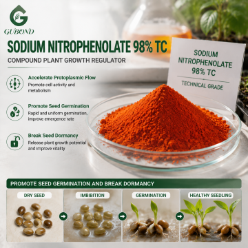 Natriumnitrofenolaat 98% TC samengestelde plantengroeiregulator