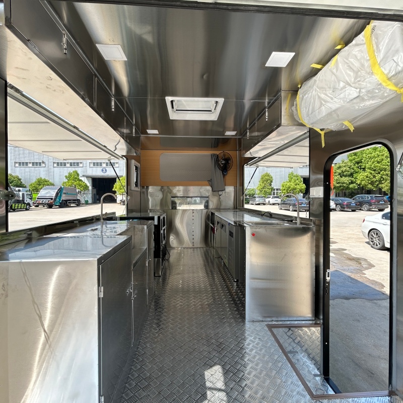 Halal Food Cart, On‑Wheels Unit For Falafel, Samosas And Savory Ethnic Street Wraps