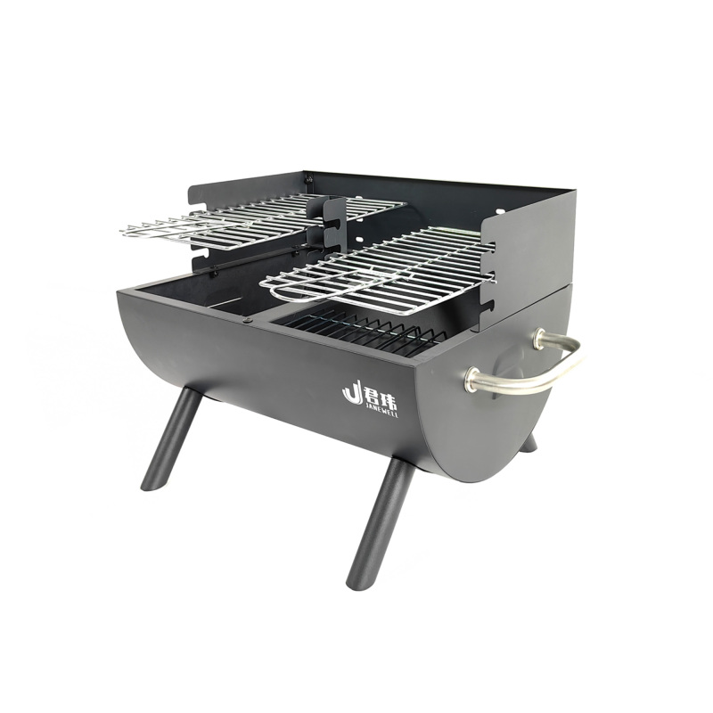 Outdoor Folding Camping Portable Charcoal Stainless Steel Barbecue Grill