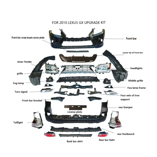 MAICTOP Quality Body Kit for GX400 2010-2017 Upgrade to GX460 2018