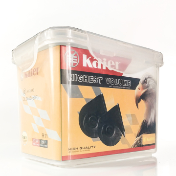 Kaier R11 12V 115db Super Ton Klaxon - lautestes Autohorn für Nissan Kia VW BMW Benz Toyota