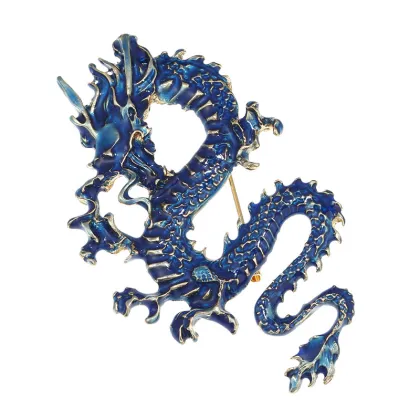 4-Color Pride Dragon Brooch Pin - Enamel Flying Dragon Brooch for Women & Unisex, Perfect as a Party or Casual Gift
