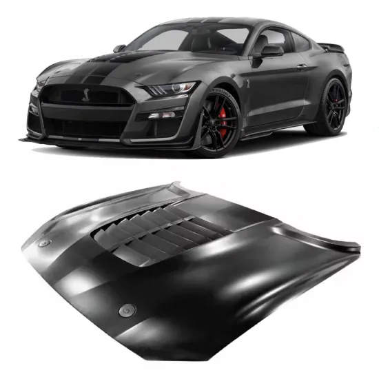 Aluminum Auto Bonnet Engine Hood Fit for Ford Mustang GT500 2015-2017 OEM ADV-HDM-FM15GT500-AL