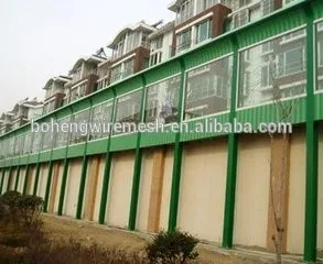 Aluminum Alloy Metal Sound Barriers Noise Barrier Road Barrier