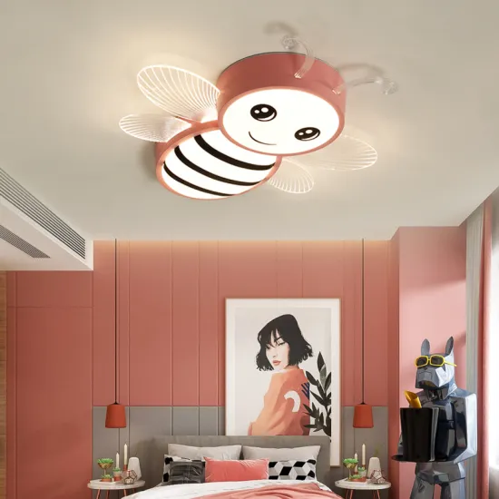 Wholesale Modern Cartoon Little Bee Ceiling Lights: LED Kids Bedroom Lamp Collection