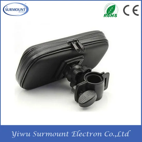 Free Sample Accepted PVC Touchable Screen Bike Phone Holder With Waterproof Bag for Smart Phone and GPS
