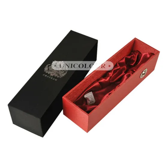 Cardboard Wine Packaging Box With EVA Insert